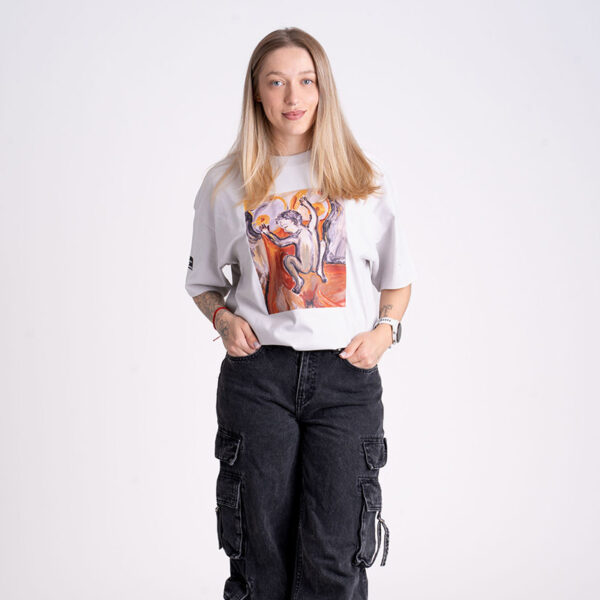 Tričko Janečková - Vida - žijem pre umenie