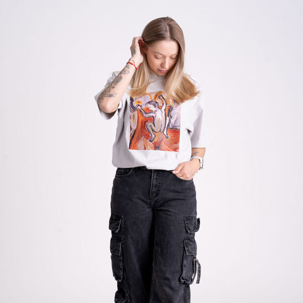 Tričko Janečková - Vida - žijem pre umenie